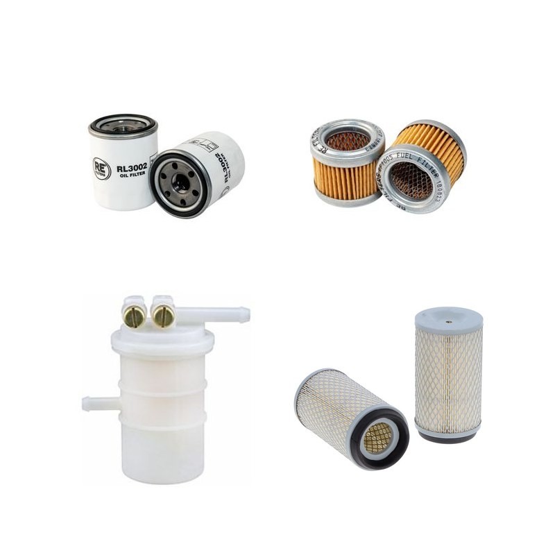 Filter Kit for Volvo EB 22.4 Filter Service Kit Air Oil Fuel Filters  Serial No -16669
