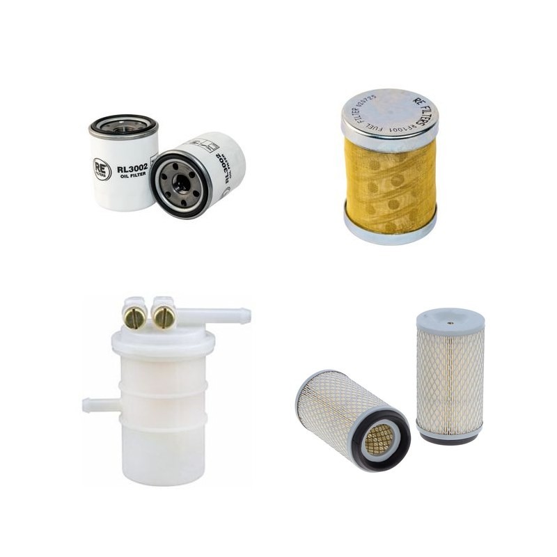 Filter Kit for Volvo EB 22.4 Filter Service Kit Air Oil Fuel Filters  Serial No 16700-