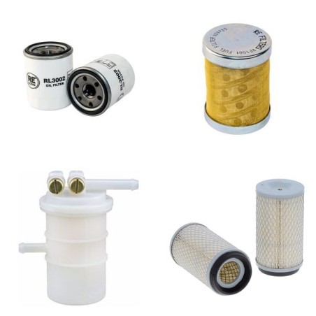 Filter Kit for Volvo EB 28.4 Filter Service Kit Air Oil Fuel Filters