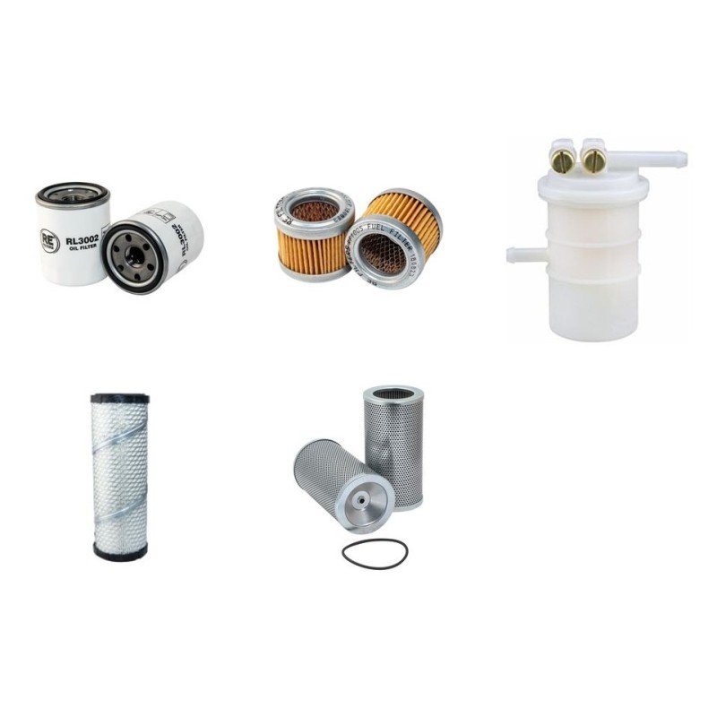Filter Kit for Volvo EB 30.4 Filter Service Kit Serial No 13400-