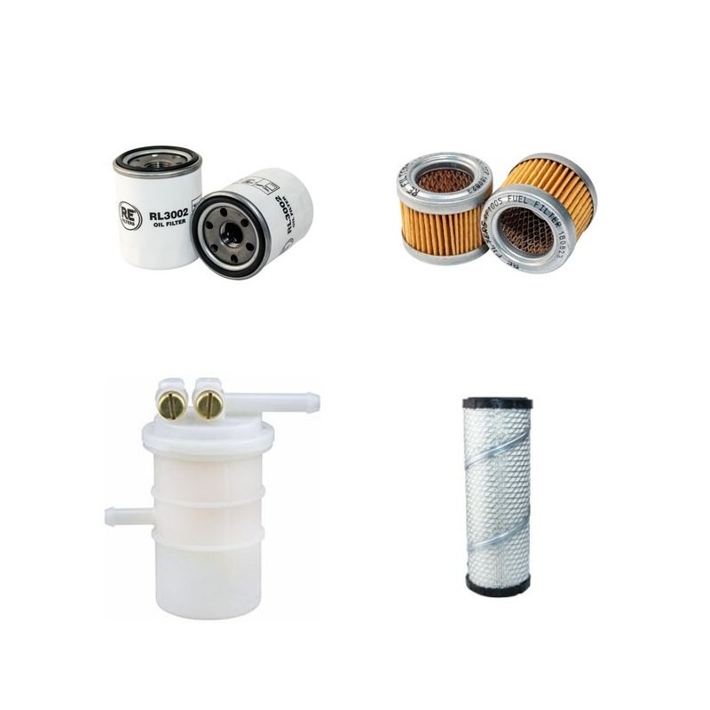 Filter Kit for Volvo EB 30.4 Filter Service Kit Air Oil Fuel Filters  Serial No 13400-