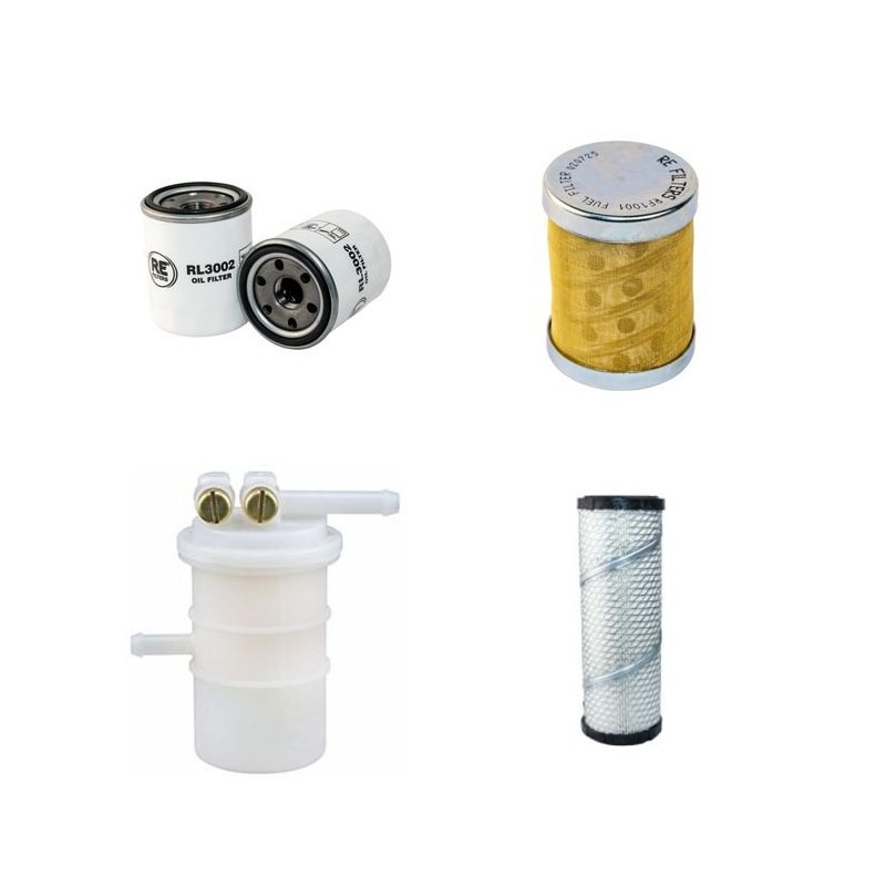 VOLVO EB 306 Filter Service Kit Air Oil Fuel Filters    SN  -16683
