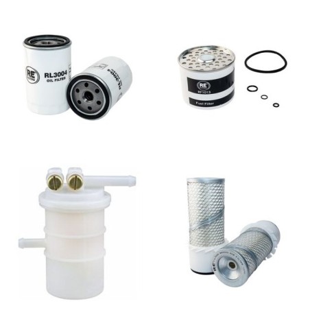 VOLVO EB 36 Filter Service Kit Air Oil Fuel Filters