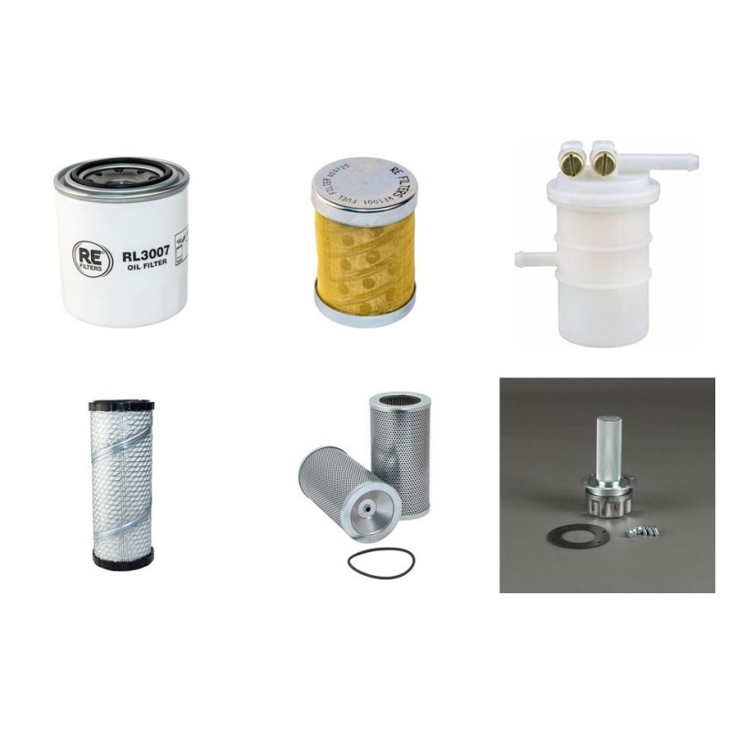 Filter Kit for Volvo EB 450 XT Filter Service Kit with MITSUBIHI K4ND-61ES engine