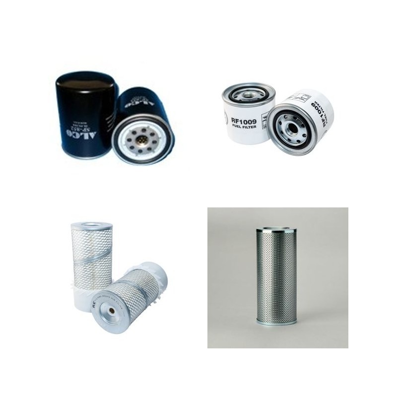 Filter Kit for Volvo EB 68 Filter Service Kit with Isuzu engine