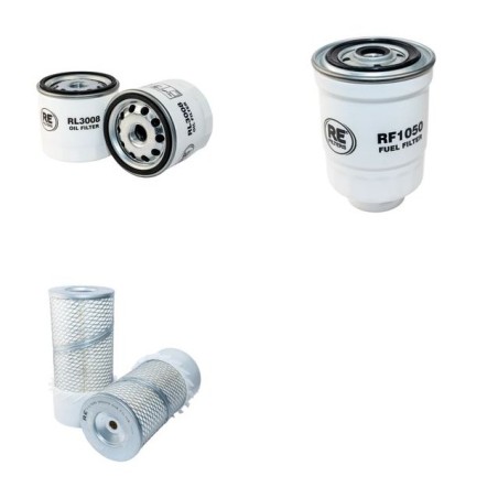 Filter Kit for Volvo EB 706 P Filter Service Kit Air Oil Fuel Filters  Serial No -12195