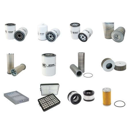 Filter Kit for Volvo EC140 Filter Service Kit with Cummins engine