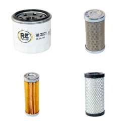 Volvo EC15D Filter Service Kit Air, Oil, Fuel Filters