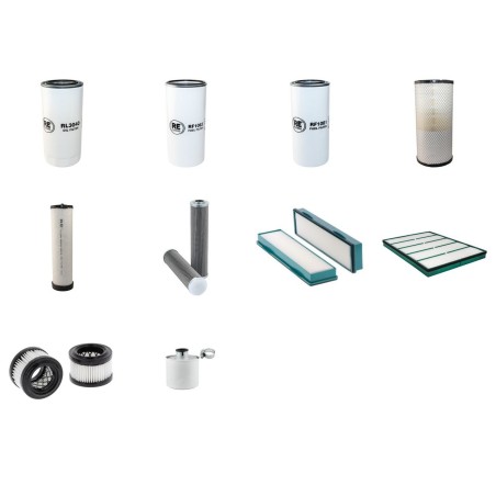 Filter Kit for Volvo EC 160 D Filter Service Kit with Volvo D6 engine 2007-