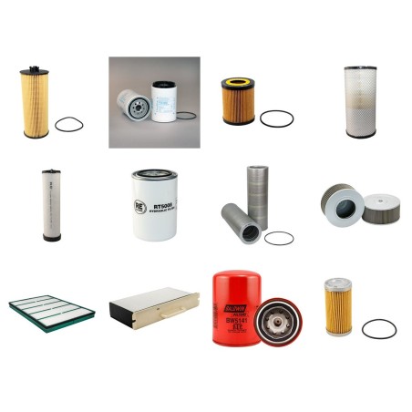 VOLVO EC 180 B Filter Service Kit w/Volvo D6D-Ehe2 Eng. 2003-