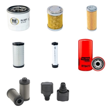 VOLVO EC 20 C Filter Service Kit w/VOLVO D1.1DCAE4 Eng.   YR  2009-