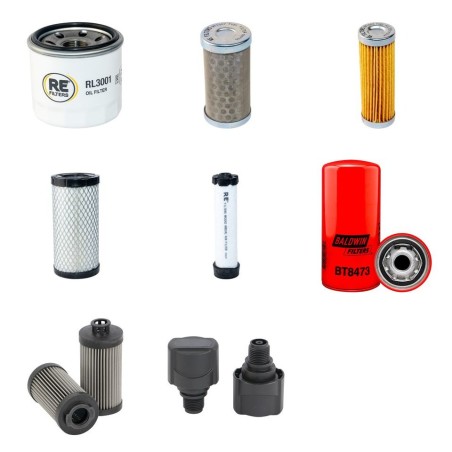 Filter Kit for Volvo EC 20 C Filter Service Kit with Volvo D1.1DCAE4 engine  YR 2015
