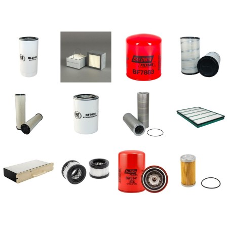 Filter Kit for Volvo EC 240 B-LC Filter Service Kit with Volvo D7D-Ebe3 engine 2002-
