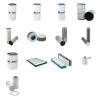 VOLVO EC 240 C Filter Service Kit w/Volvo D7Ebe3 Eng. 01.07-