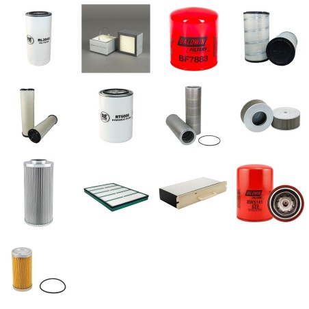 Filter Kit for Volvo EC 290 B-LC Filter Service Kit with Volvo D7DEAE3 engine  YR 2001-