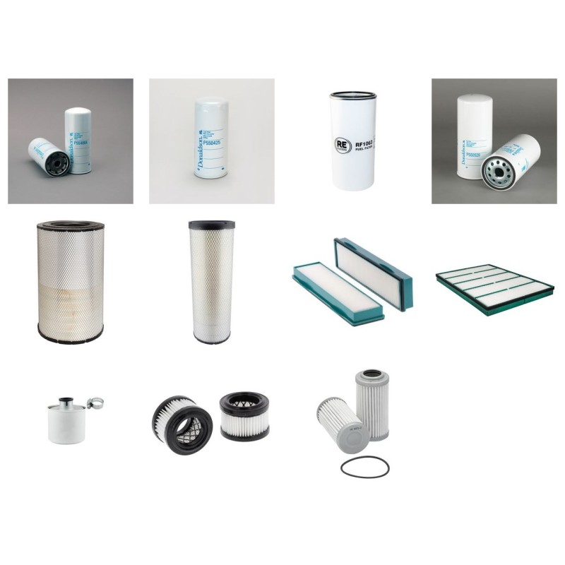 Filter Kit for Volvo EC 380 EL Filter Service Kit with Volvo D13J engine  YR 2015