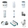 Filter Kit for Volvo EC 55 C Filter Service Kit with Yanmar 4Tnv94L-Xvc6U engine Serial No 110001-2010-