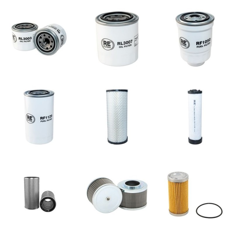 VOLVO EC 55 PRO Filter Service Kit w/Volvo D3.1Acae2E Eng. 2006-