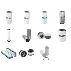 VOLVO ECR 145 CL Filter Service Kit w/Volvo D4Eeae3 Eng. 2009-