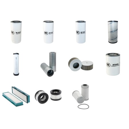Filter Kit for Volvo ECR 145 CL Filter Service Kit with Volvo D4Eeae3 engine 2009-