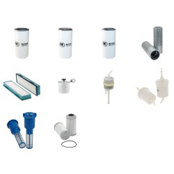 Volvo ECR145E Filter Service Kit with Volvo D4JTIERIV engine