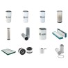 VOLVO ECR 235 C/CL Filter Service Kit w/VOLVO D6EAEA3 Eng.   YR  2009-