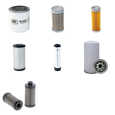 Filter Kit for Volvo ECR 25 DV Filter Service Kit with Volvo D1.1A engine  YR 2014