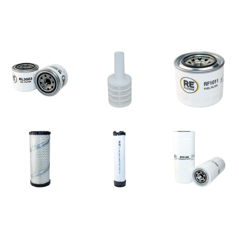 VOLVO ECR 48 + Filter Service Kit w/Volvo D2.2Acae2E1A Eng. 2006-