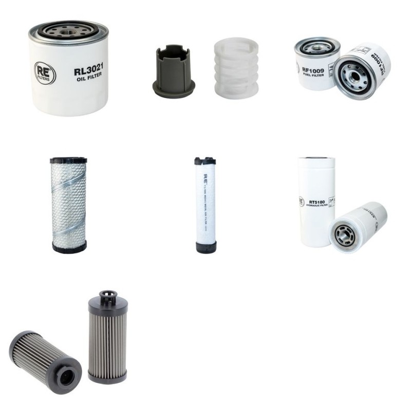 VOLVO ECR 50 D Filter Service Kit w/VOLVO D2.6A Eng.   YR  2016