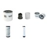 VOLVO ECR 50 D Filter Service Kit Air Oil Fuel Filters w/VOLVO D2.6A Eng.   YR  2016