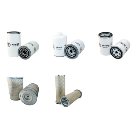 VOLVO EW 180 Filter Service Kit Air Oil Fuel Filters w/Cummins B5.9C Eng.   YR  2002-