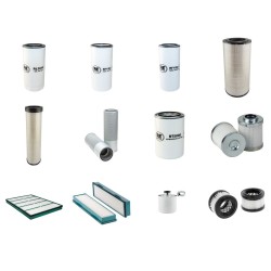 Filter Kit for Volvo EW 210 C Filter Service Kit with Volvo D6D-ECE3 engine  YR 2008-