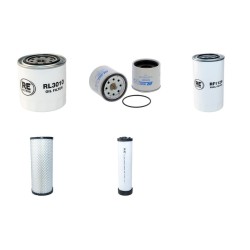Volvo EW60E Filter Service Kit Air Oil Fuel Filters with