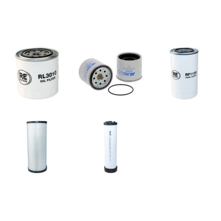VOLVO EW 60 E Filter Service Kit Air Oil Fuel Filters w/VOLVO D2.6H-CRTEU3 Eng.   YR  2016