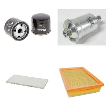 ALFA ROMEO 146 2.0I 16V TS Filter Service Kit w/ AR67204 Eng.   YR  10.95-01.01 150 CH