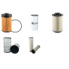 Filter Kit for Volvo G 930 B Filter Service Kit Air Oil Fuel Filters with Volvo D8H engine  YR 2012-