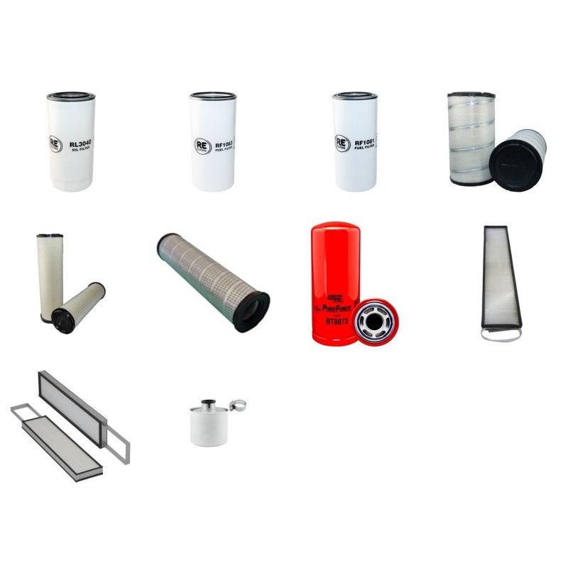 Filter Kit for Volvo G 960 Filter Service Kit with Volvo D7E engine  YR 2006-