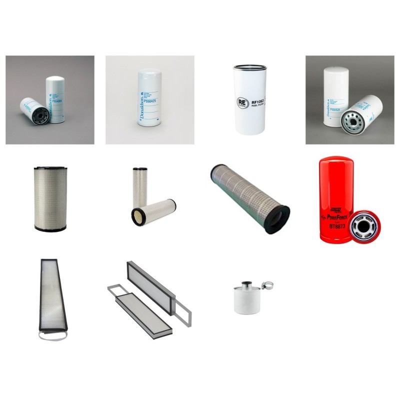 Filter Kit for Volvo G 990 Filter Service Kit with Volvo D9B engine  YR 2006-