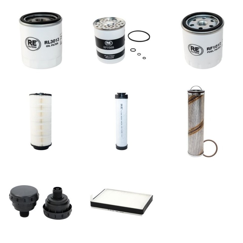 Filter Kit for Volvo L 20 F Filter Service Kit with Volvo D3.6Dcae3 engine 2010-