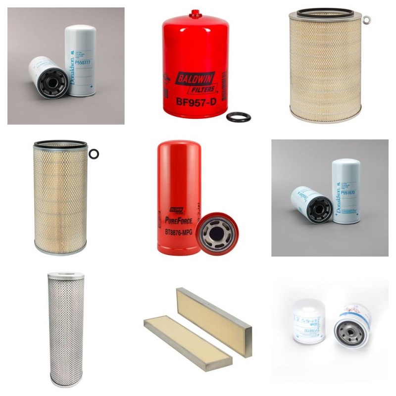 Filter Kit for Volvo L 280 C Filter Service Kit with Cummins NTA855 engine