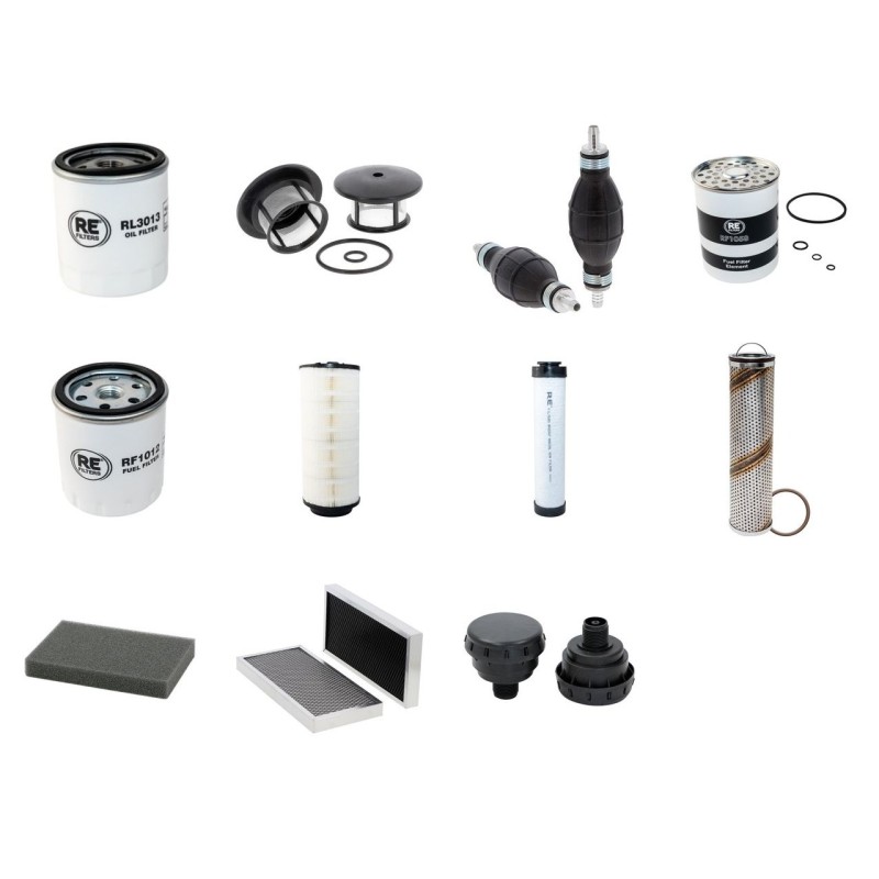 Filter Kit for Volvo L 30 B-Z Filter Service Kit with Deutz BF4L1011FT engine