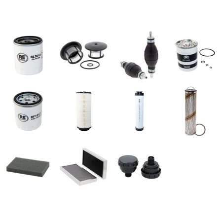 Filter Kit for Volvo L 30 B-Z Filter Service Kit with Deutz BF4L1011FT engine