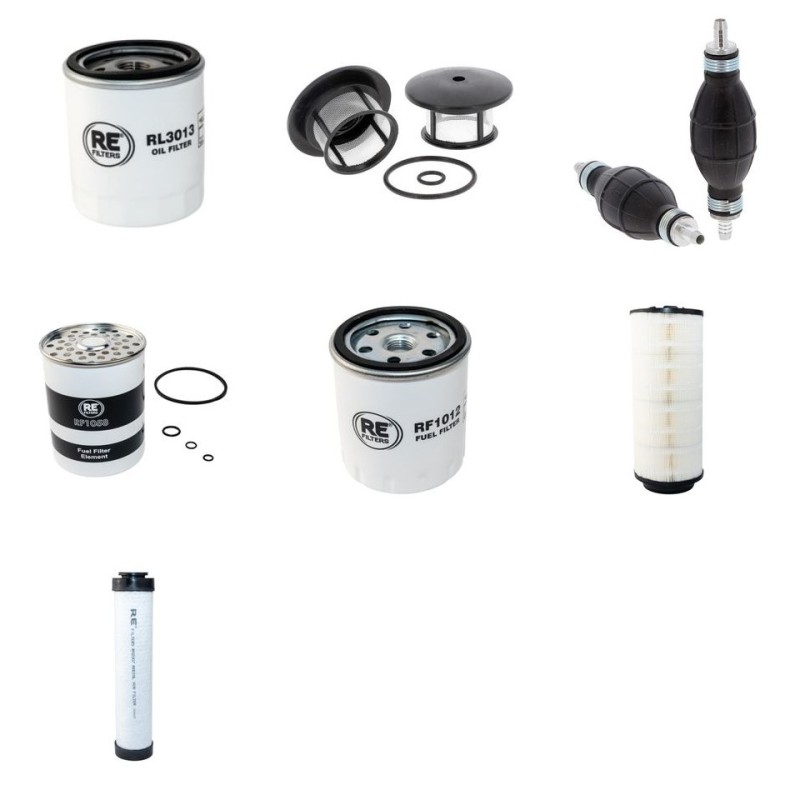 VOLVO L 30 B-Z Filter Service Kit w/Deutz BF4L1011FT Eng.