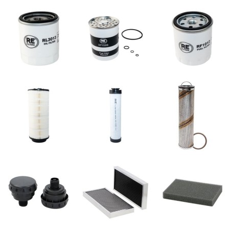 Filter Kit for Volvo L 30 B-Z/X Filter Service Kit with Volvo D3DC-DE2 engine  YR 2004-