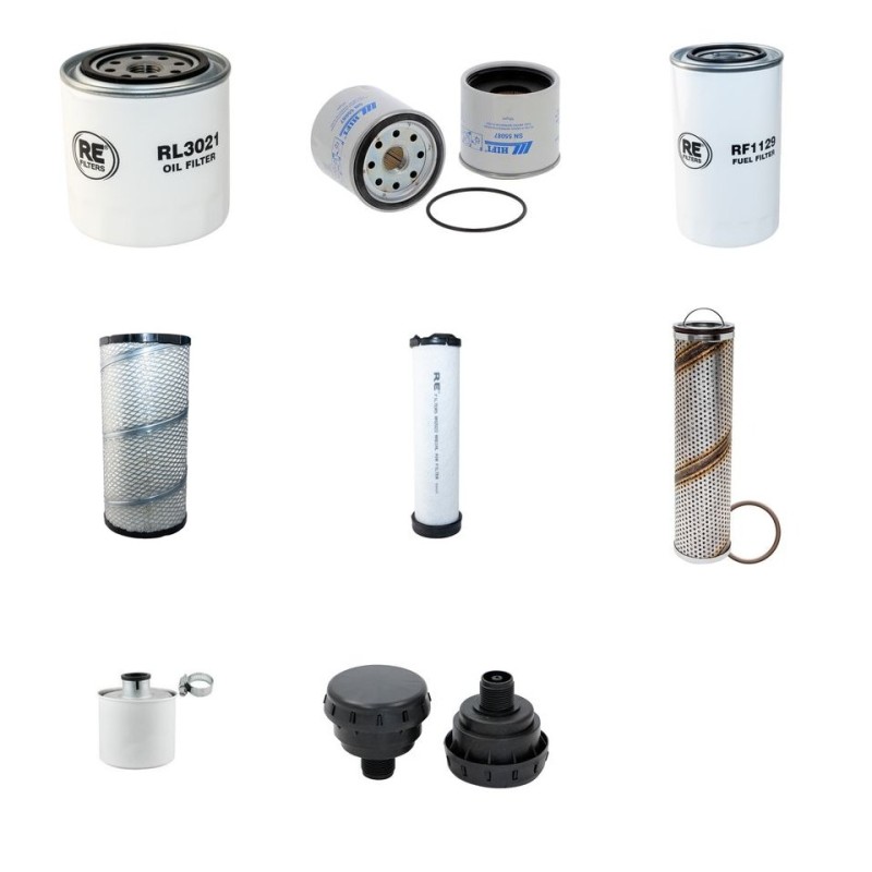 VOLVO L 35 G Filter Service Kit w/Volvo D3.3Hcrt-Eu2 Eng. 2013