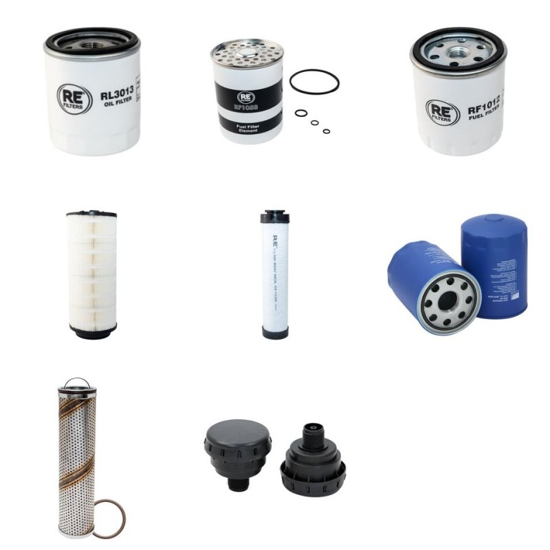 VOLVO L 35 Z Filter Service Kit w/Deutz Bf4L1011F Eng. Yr -2004