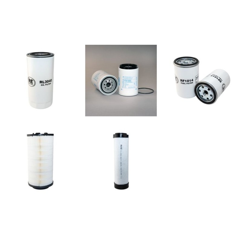 VOLVO L 40 B Filter Service Kit Air Oil Fuel Filters w/VOLVO D5D-CAE2 Eng.   YR  2005-