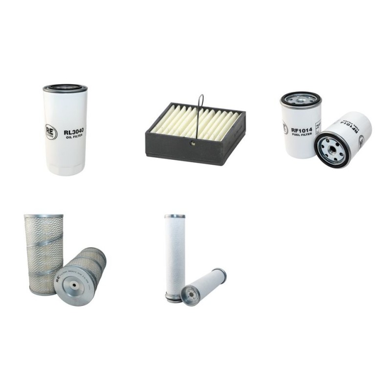 Filter Kit for Volvo L 40 TP Filter Service Kit Air Oil Fuel Filters with Deutz BF4M1013 engine
