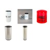 Filter Kit for Volvo L 60 E Filter Service Kit Air Oil Fuel Filters with Volvo  engine  YR 2003-