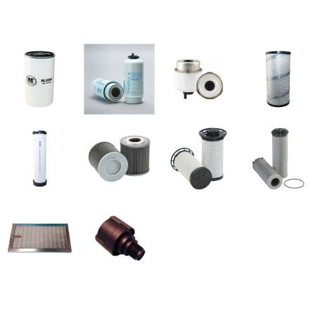 Filter Kit for Volvo MC 135 C Filter Service Kit with TCAE-55 engine  YR 2012-